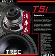 【鐘鳴汽車音響】美國原裝進口 TREO 12吋重低音TSi12.8 新品庫存出清 200w