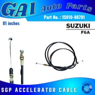 SGP Automobile Accelerator Cable 81 inches for SUZUKI F6A (15910-88701)