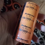 ELCO 100v 10.000UF RUBYCON /ELKO 10000UF 100V RUBYCON BAGUS BERKUALITAS.