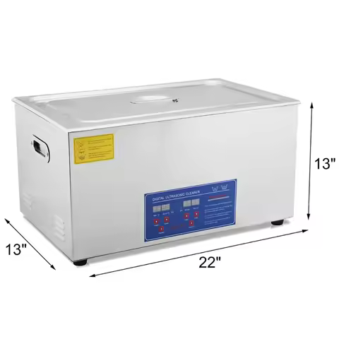 30L/1.3L/2L/3L/6L/10L/15L/22L Stainless Ultrasonic Cleaner Ultra Sonic Bath Cleaning Tank Timer Heat