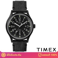 Timex TW2R68200 นาฬิกาข้อมือผู้ชาย สายไนล่อน สีดำ