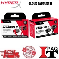 HyperX Cloud Earbuds II with Built In Microphone (PC, Mobile, Nintendo Switch,PS4,PS5)