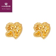 HABIB Atilia Gold Earring, 916 Gold