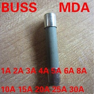 American Bussmann Fuse BUSS MDA-8-R 8A 250V Fuse Ceramic Pipe