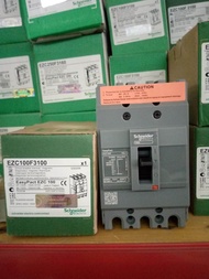 Breaker MCCB Schneider 100A EZC100F3100 3P 100A