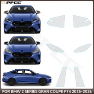 Headlight Rearview B Pillar Paint Protection Film Anti-scratch Protective Clear Smoked For BMW 2 Ser