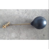 1/2" brass float valve with float ball