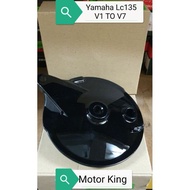 Rear Brake Brek Hub Panel Belakang Yamaha 135LC LC 135 LC135 V1 To V7 4 Speed ( Hitam Black ) [Brek 