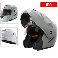 AENXRD TISI หมวกกันน็อค แว่น2ชั้น หมวกกันน็อคเต็มใบ สามารถเปิดคางได้ Motorcycle Helmet ปลอดภัย กันน้