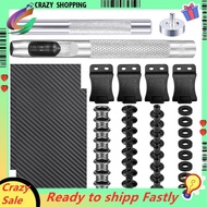 DIY Making Kit Leather Crafting Tools Screws,Fasteners and Washers -  Ideal for Crafting