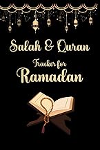 Salah &amp; Quran tracker for Ramadan: A Journal for Tracking Salah and Quran Progress spiritual checklist douaa adkar Ramadan’s Meal My Ramadan Goals Shoping Grocerie liste