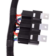 For 1999–2006 Electric Dual Fan Upgrade Wiring Harness ECU Replaces 7L5533A226T Dual Electric Fan Up