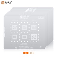 Amaoe BGA Reballing Stencil For MTK Qualcomm Series CPU RAM MT6765V MT6763V MT6785V MT6739V MT6853/M