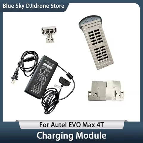 Charging Module Battery Charger Battery Clip Battery Compartment for Autel EVO Max 4T Spare Replacem