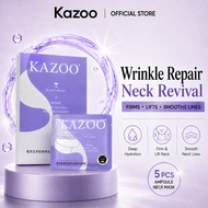 【live】KAZOO Neck Mask Anti Aging Firming Fade Neck Wrinkles Moisturizing Tighten Brighten Neck Care