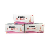 VITAMIN 3B (B1-B6-B12) - BOX OF 100 TABLETS