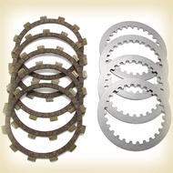 Clutch Friction Disc Plate Kit for Yamaha XT250 1EU SRX250 SR250 XT250T/LC/L OEM:5Y1-16331-01/3J2-16