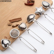 LINDW99NX Tea Strainer Teapot Gadgets Funny Firmly Filter Tea Bag Stainless Steel Reusable Tea Infus