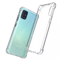 Soft Case Samsung Galaxy A51 Case Clear Silicone TPU Transparent