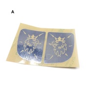 Metal side rear window decorative sticker Chrome decal for Tamiya 1/14 Scania RC tractor truck kit