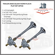 SORL BUNYI BREK ANAK GAJAH BRAKE VALVE TRAILER CORONG PLUG AND PLAY SET (PnP) QUICK RELEASE VALVE 3/