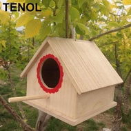[TENOL] Parakeet Nest Box, Budgie Nesting House, Breeding Box for Lovebirds, Mini Pocket