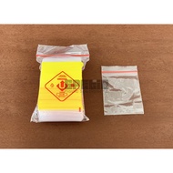 5x8 Plastic Clips / Medicine Plastic / Sauce Plastic / Chili Sauce Plastic / 8x5 Ziplock / 5x8 Super