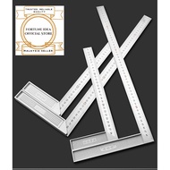 L-Shaped Metal Ruler