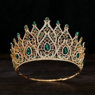 Large Crown Tiara Beauty Pageant Baroque Crown Miss World