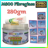 M800 MERCURY FIBREGLASS (280GM)/simen fiberglass kereta