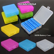 MAINAUSHUI6K Battery , Plastic Anti-slip 18650 Battery Box,  4 AA AA Coloful Battery Holder Storage 
