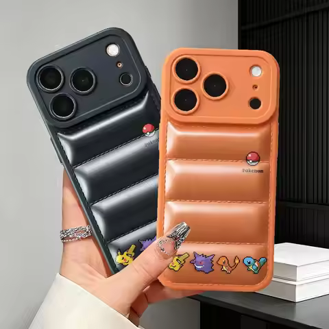 Case for Apple iPhone 17 Pro Max 16e 14 15Pro 12 Plus 11 16 17e 13 Pro TPU Phone Cover Cute Pixel P-