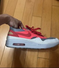 Clot x nike air max 1 kiss of death solar red us10
