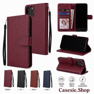 Case Iphone Leather Flip Cover Bag For I phone i14 i14pro i14promax i15 i15pro i15promax i16 i16pro 