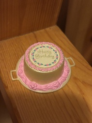 1992 Vintage 復古 Barbie Birthday Party 生日蛋糕 配件