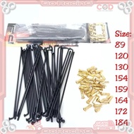 Black Spokes 14 Spokes Ring 17 Spokes 17 Spokes Ring 18 Ready for All Pol9l Motorcycles