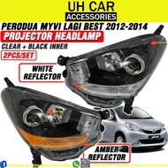 MYVI LAGI BEST 2012-2014 PROJECTOR HEADLAMP (CLEAR+BLACK)