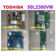 TOSHIBA LED 50'' TV 50L2300 50L2300VM Power Board N12-180P1A Main PE1128 Inverter Board TYL500TE2A01