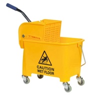 20 Litre Mop Wringer Pail Mop Bucket Cart Janitor Cleaner Cart Casters Mop Pail Baldi Mop Beroda Ser
