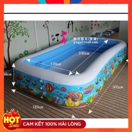 KM - LARGE 3-FLOOR FLOAT POOL * 3,05 METERS - FOR THE WHOLE FAMILY