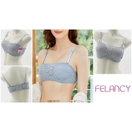 Women's Half Cup Bra Size 34B 36B Wire-Free Thin Foam FELANCY Smooth Soft Underwear / Underwear 268F