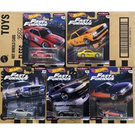 HOT WHEELS FAST & FURIOUS FAST REWIND FULL SET - 5PCS