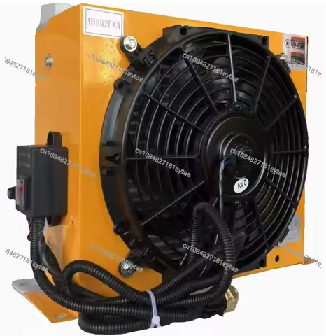 100L/min Hydraulic Air Cooler AH1012 Hardware Tools Fan Air Cooling Oil Cooling Machine 220v 24v 12v