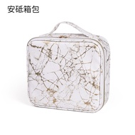 Embroidered Marble Partition Cosmetic Case New Style Beauty Storage Toolbox A Portable Ready Stock M