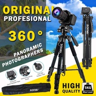 Camera Tripod DSLR Camera Professional Photography VIDEO Tripot Content Creator Camera &amp; Mobile Phone With Holder Bag Hadycam Mirrorless Phone Holder hp Portable Bluetooth Remote stand Photo background gimbal stabilizer hp Camera 360 Degree ORI