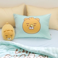 Little Kakao Friends Park dust-free pillow cover (50x70)_Little Ryan over flowers