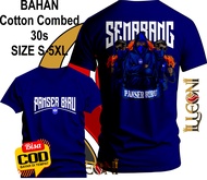 KAOS Panser Biru PSIS SIZE (S-5XL) KAOS PSIS Semarang/ KAOS PSIS Fans