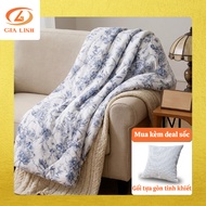 Microfiber Blanket Quilted with Soft, Breathable Cold Spandex Fabric - Single blanket & double blank