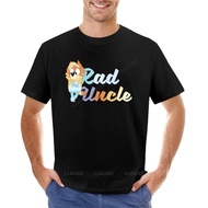 2025 gift for friends waffle shirt men cotton t-shirt The Rad Uncle T-Shirt Tee shirt Blouse men clo