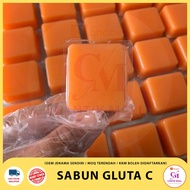 SABUN GLUTA C PEMUTIH MUKA WAJAH 49g LULUS KKM OEM BRAND JENAMA SENDIRI CERAH GLOWING BERSIH